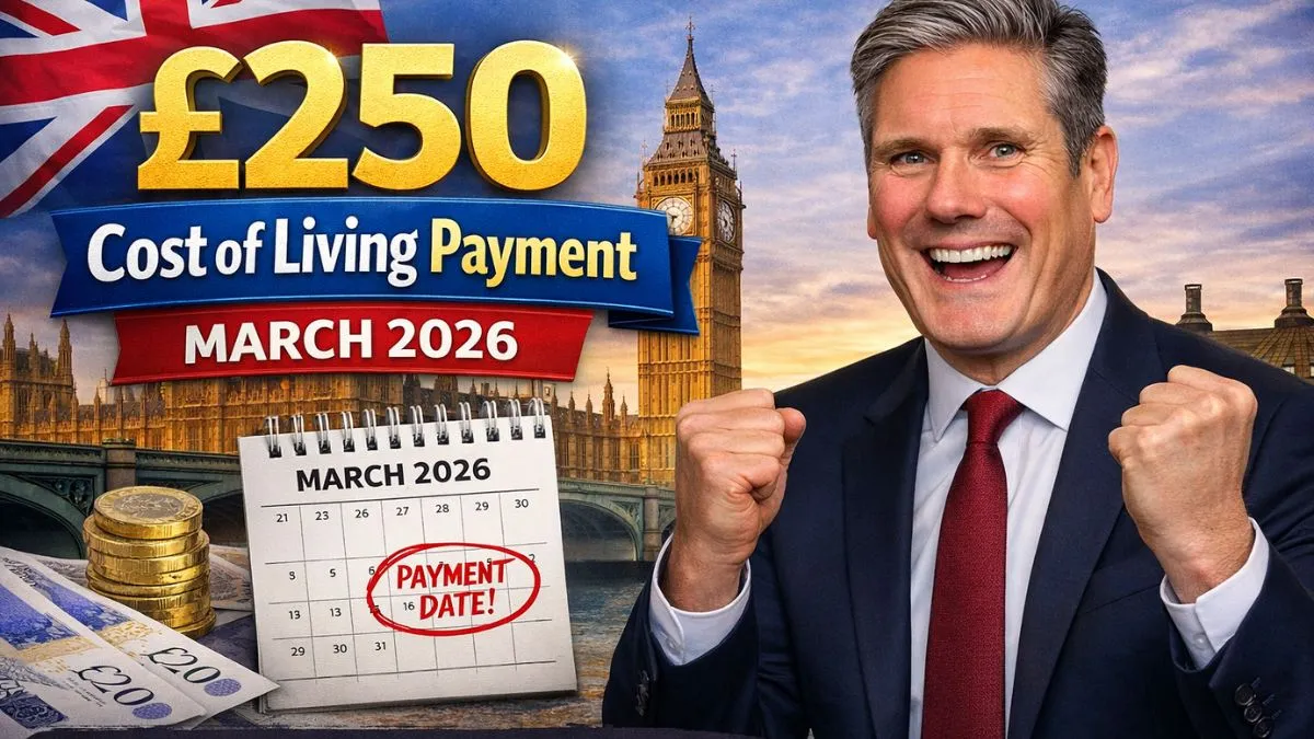 £250 Cost of Living Payment March 2026: Eligibility, Dates & Full Rollout Explained
