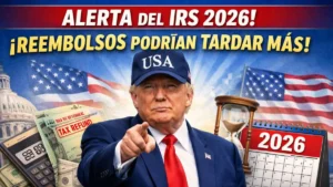 Alerta del IRS 2026: Reembolsos Podrían Tardar Más – Verifica el Estado de Tu Pago Ahora