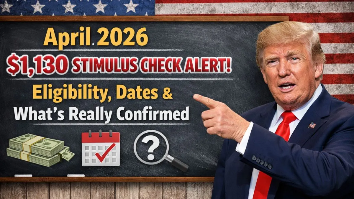 April 2026 $1,130 Stimulus Check Alert: Eligibility, Dates & What’s Really Confirmed