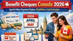 Benefit Cheques Canada 2026: April & May Payment Dates, Eligibility and Full Schedule
