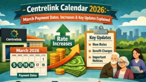 Centrelink Calendar 2026: March Payment Dates, Increases & Key Updates Explained