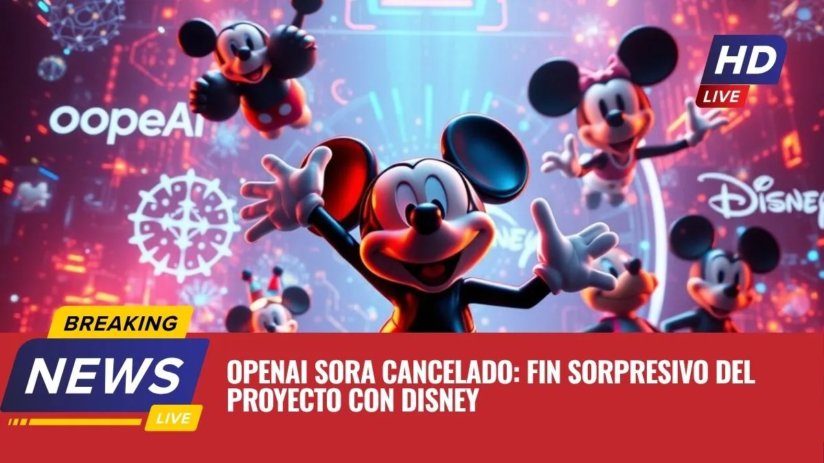 OpenAI Sora Cancelado: Fin Sorpresivo del Proyecto con Disney