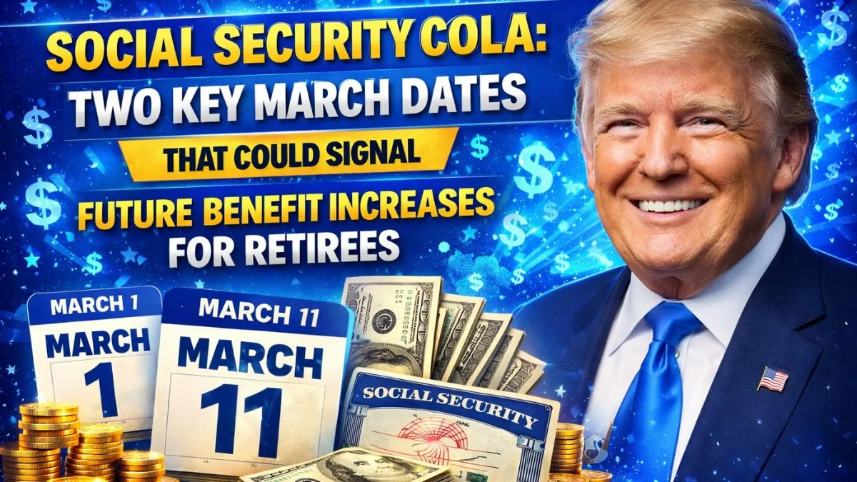 Social Security COLA: Two Key March Dates That Could Signal Future Benefit Increases for Retirees