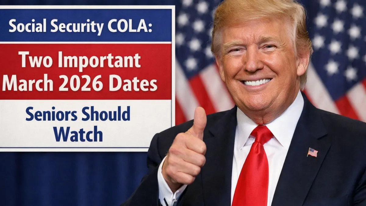 Social Security COLA: Two Important March 2026 Dates Seniors Should Watch