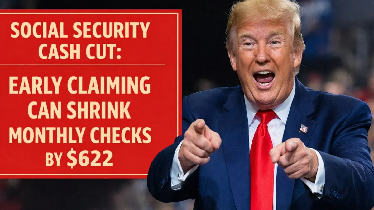 Social Security Cash Cut: Early Claiming Can Shrink Monthly Checks by $622