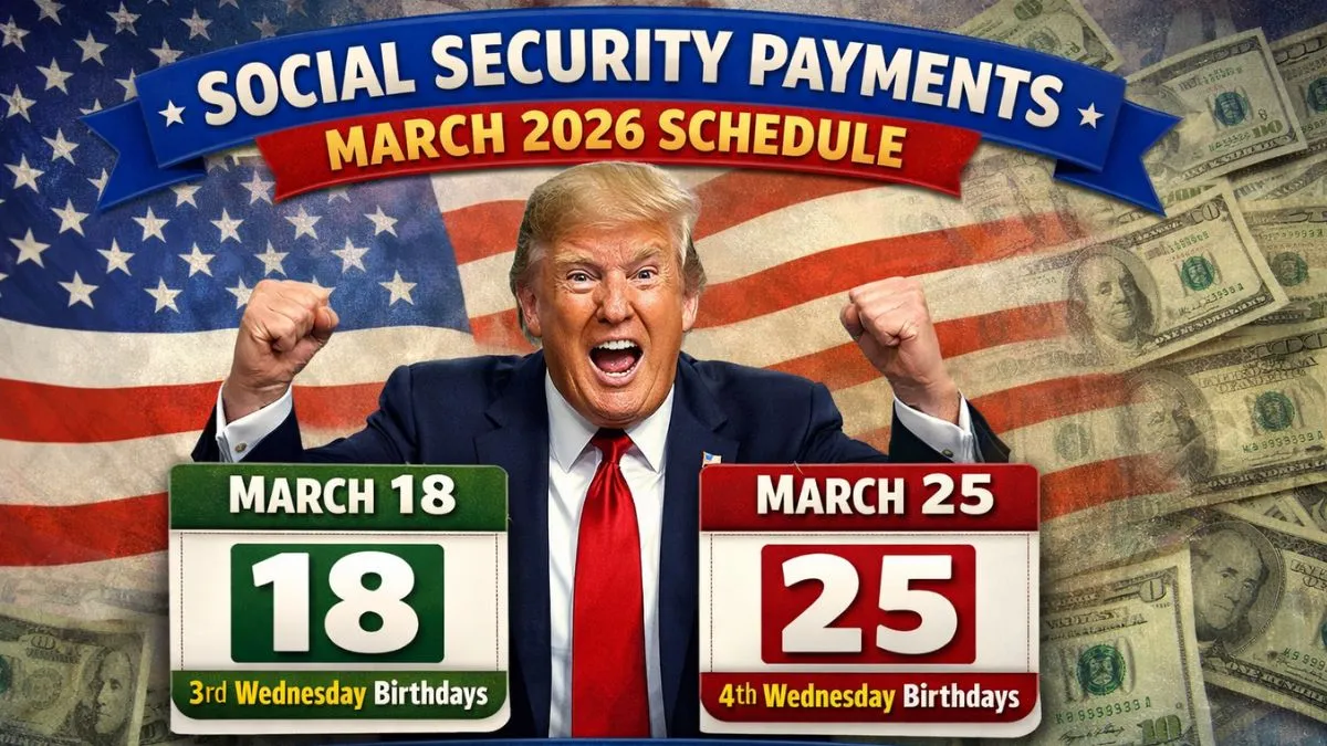 Social Security Payments: March 2026 Schedule – Who Gets Paid on March 18 and March 25?