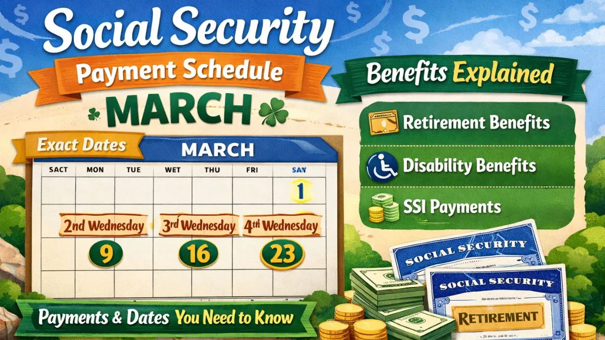 Social Security Payment Schedule March: Exact Dates & Benefits Explained
