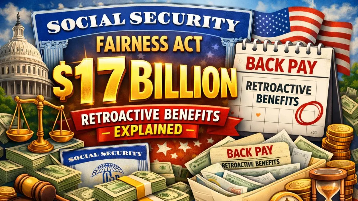 Social Security Fairness Act: $17 Billion Retroactive Benefits Explained