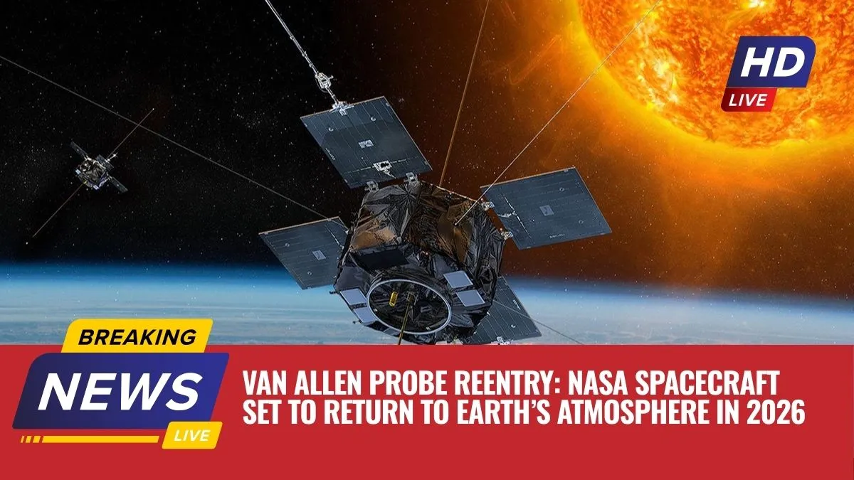 Van Allen Probe Reentry: NASA Spacecraft Set to Return to Earth’s Atmosphere in 2026
