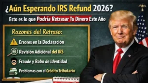 ¿Aún Esperando IRS Refund 2026? Esto es lo que Podría Retrasar Tu Dinero Este Año